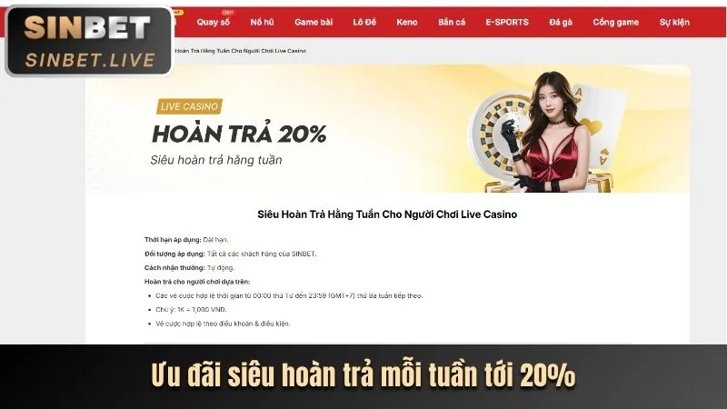 Hoàn trả hàng ngày tại g28 khuyến mãi
